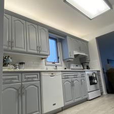 Bright but not White! Kitchen Cabinet Makeover in Winnipeg, Manitoba 9